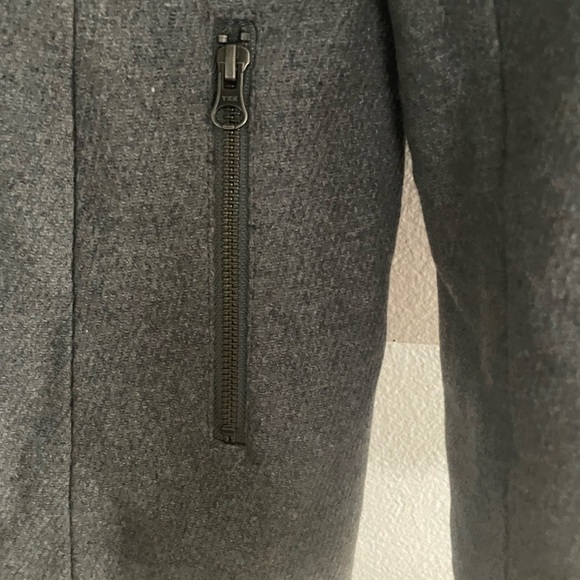 Kristen Blake Women's Gray Pea Coat - Picture 5 of 11